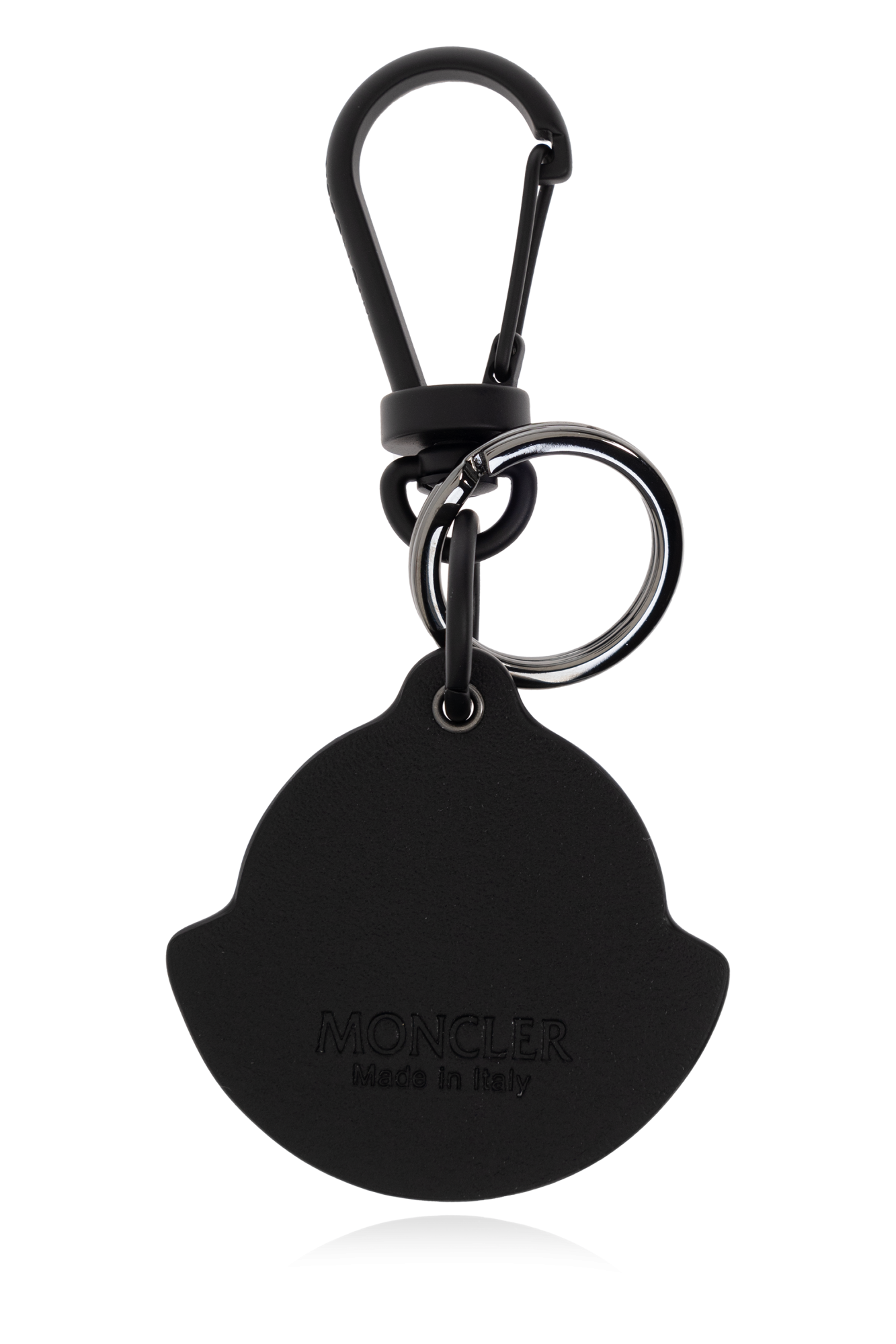 Black Keyring with logo Moncler - Vitkac GB
